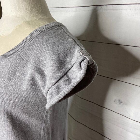 I Heart Ronson grey gray sweater dress medium - Picture 3 of 5